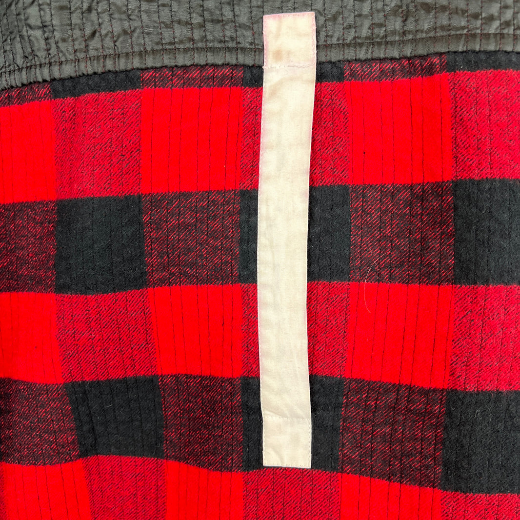 Craig Green Red Plaid Quilted Work Jacket