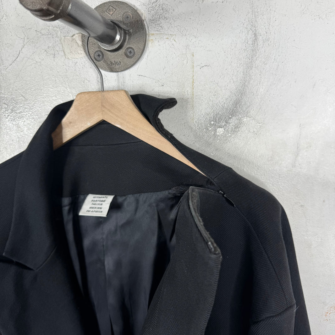 Vetements 2016 Double Breasted Trench Coat