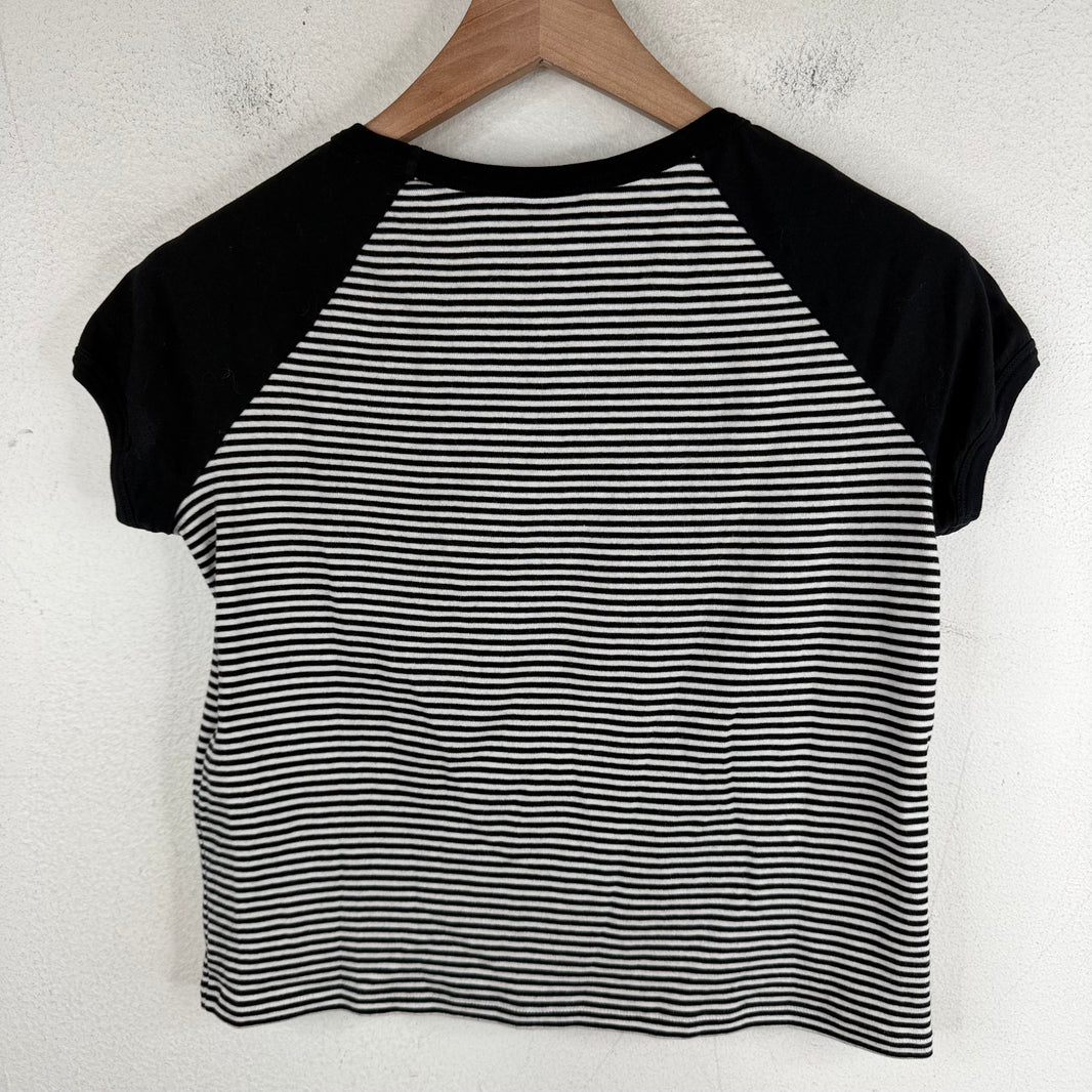 Celine Striped Raglan T-Shirt