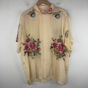 Bode Embroidered Floral Shirt