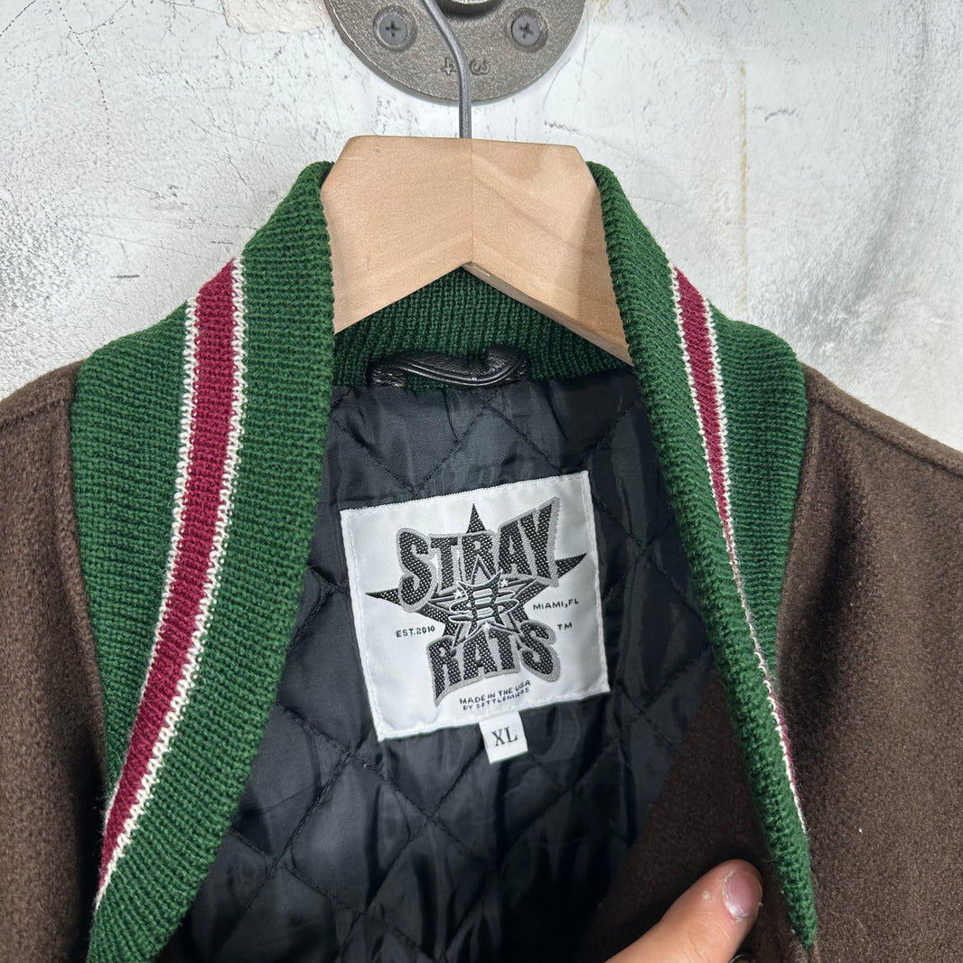 Stray Rats Sewer Brigade Varsity Jacket