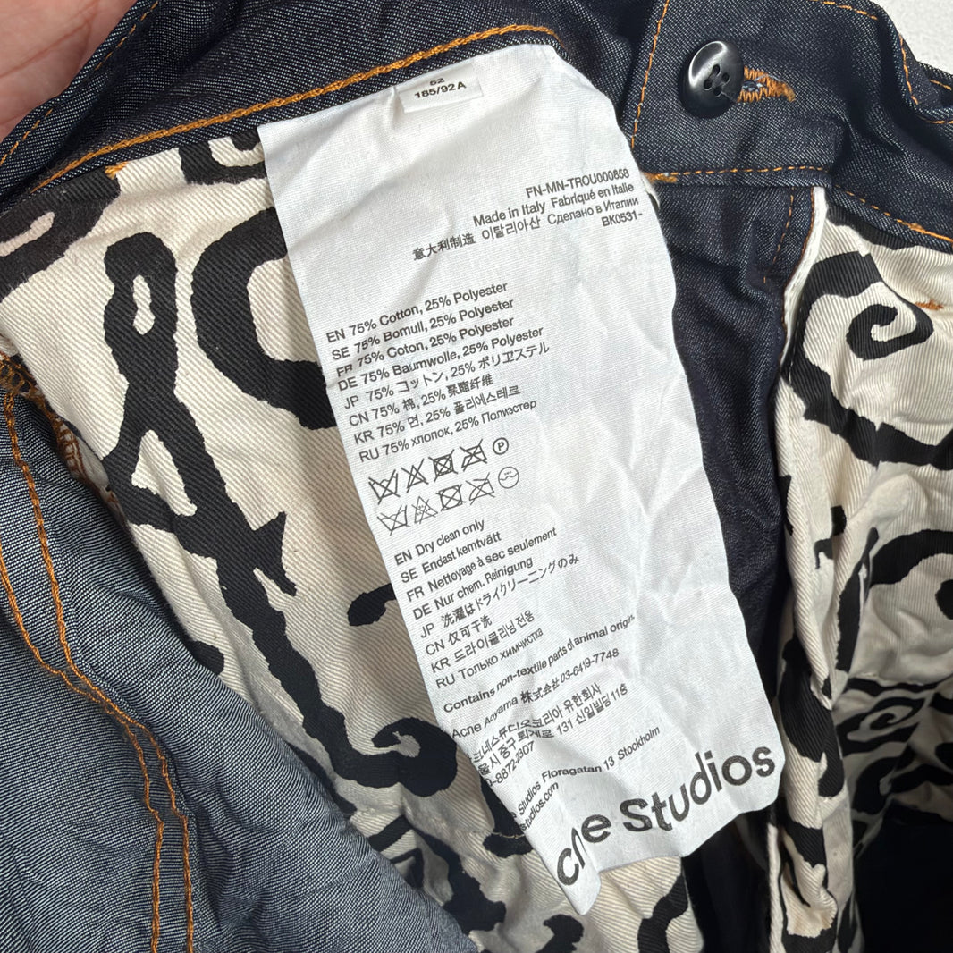 Acne Studios Wrinkled Jeans
