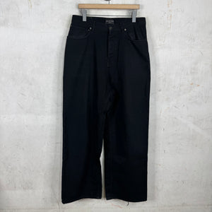 Balenciaga Looser Fit Black Jeans
