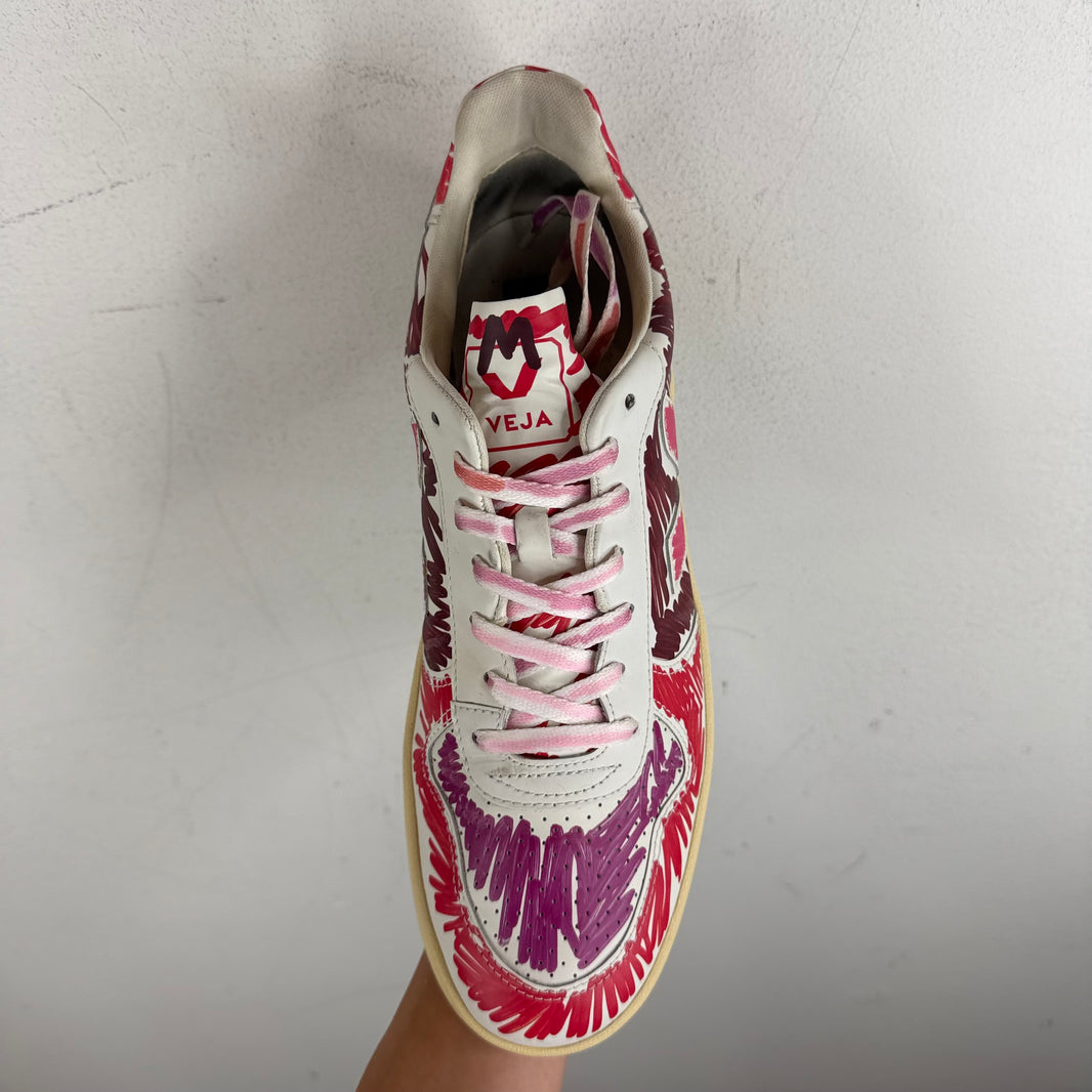 Marni Veja V-10 Graffiti Sneakers
