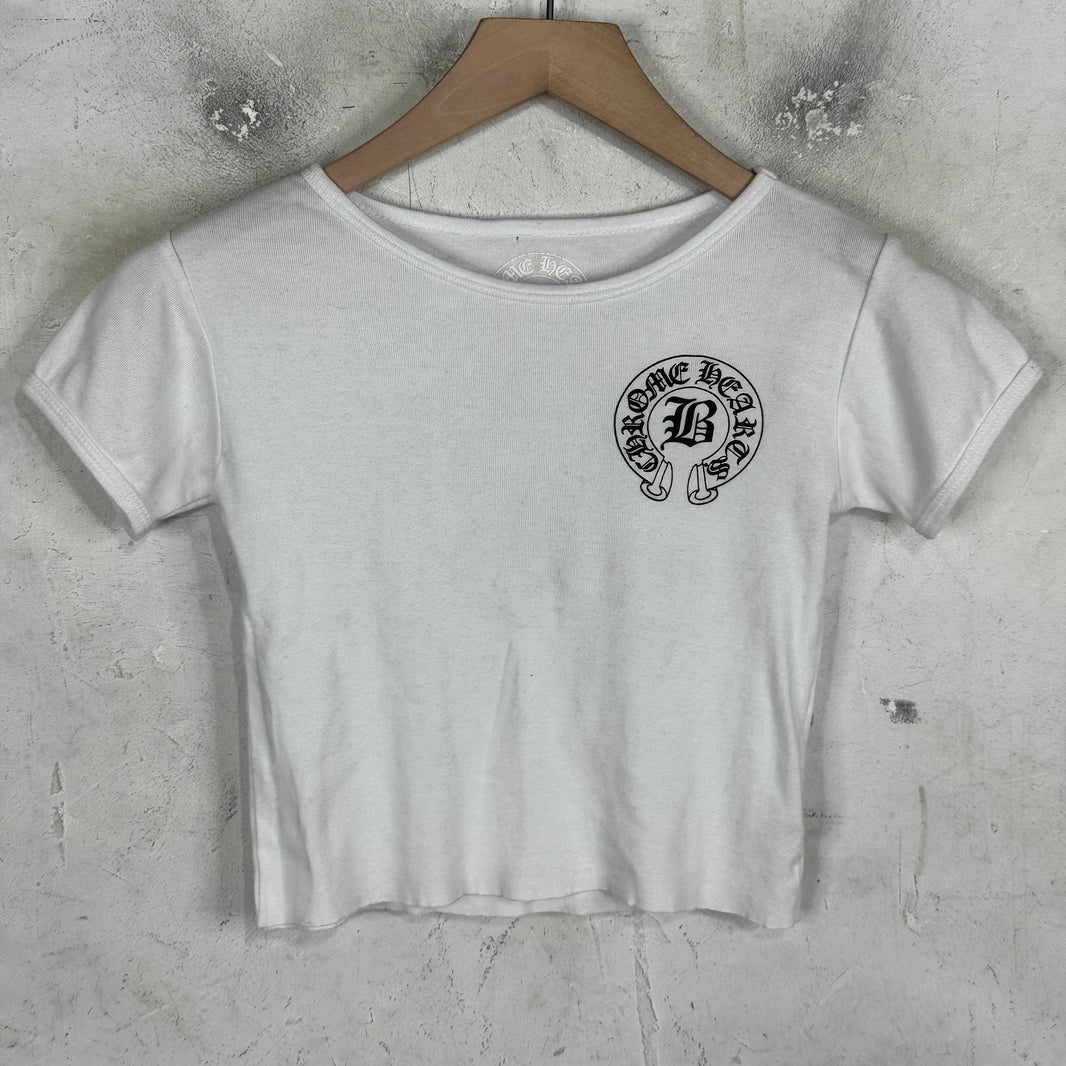 Chrome Hearts Bella Hadid Horseshoe Baby T-Shirt