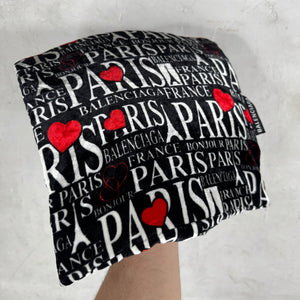 Balenciaga Heart Velvet Scarf
