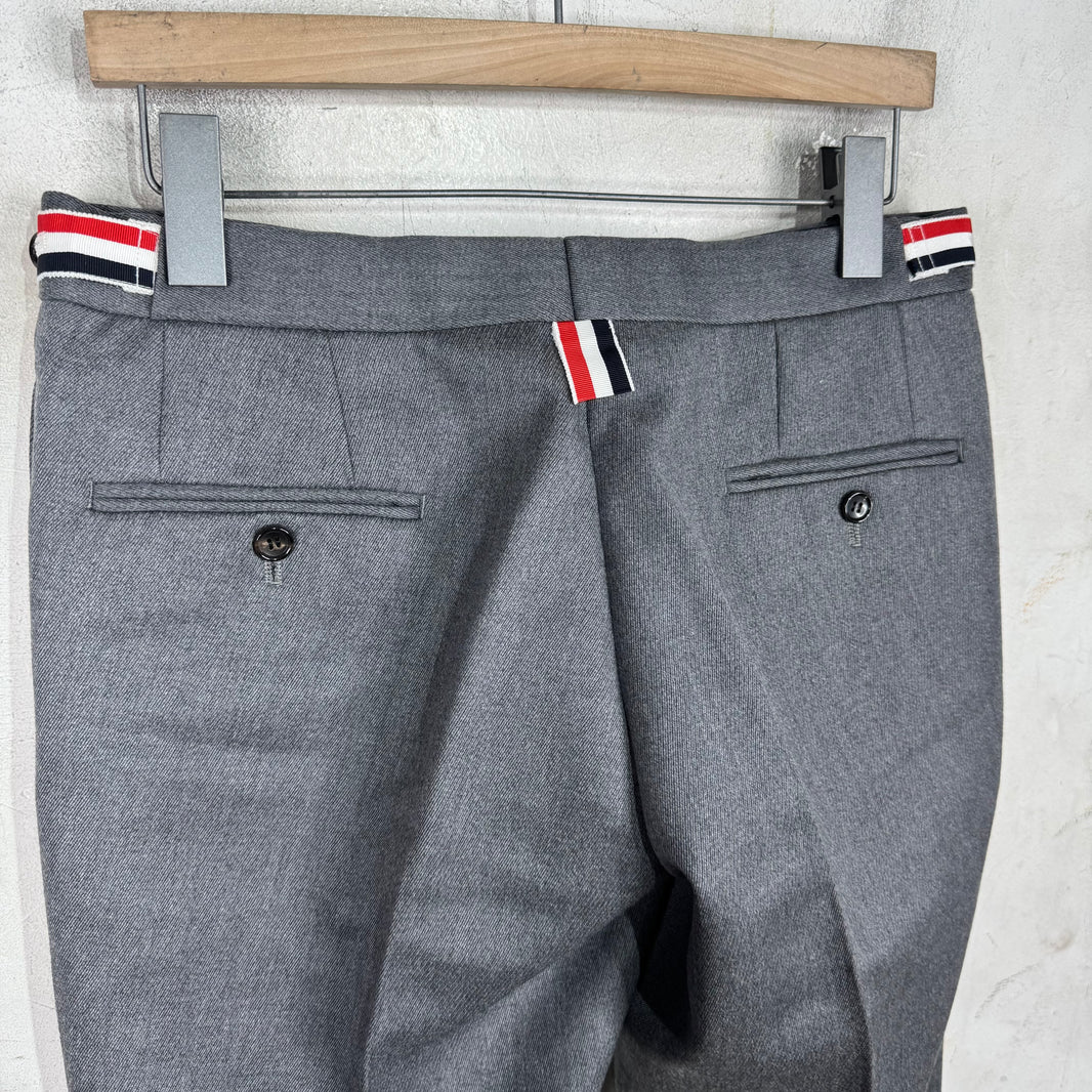 Thom Browne Grey Heavy Trousers