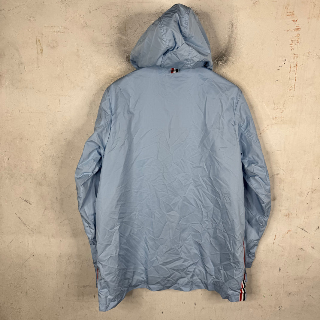 Thom Browne Blue Packable Track Jacket