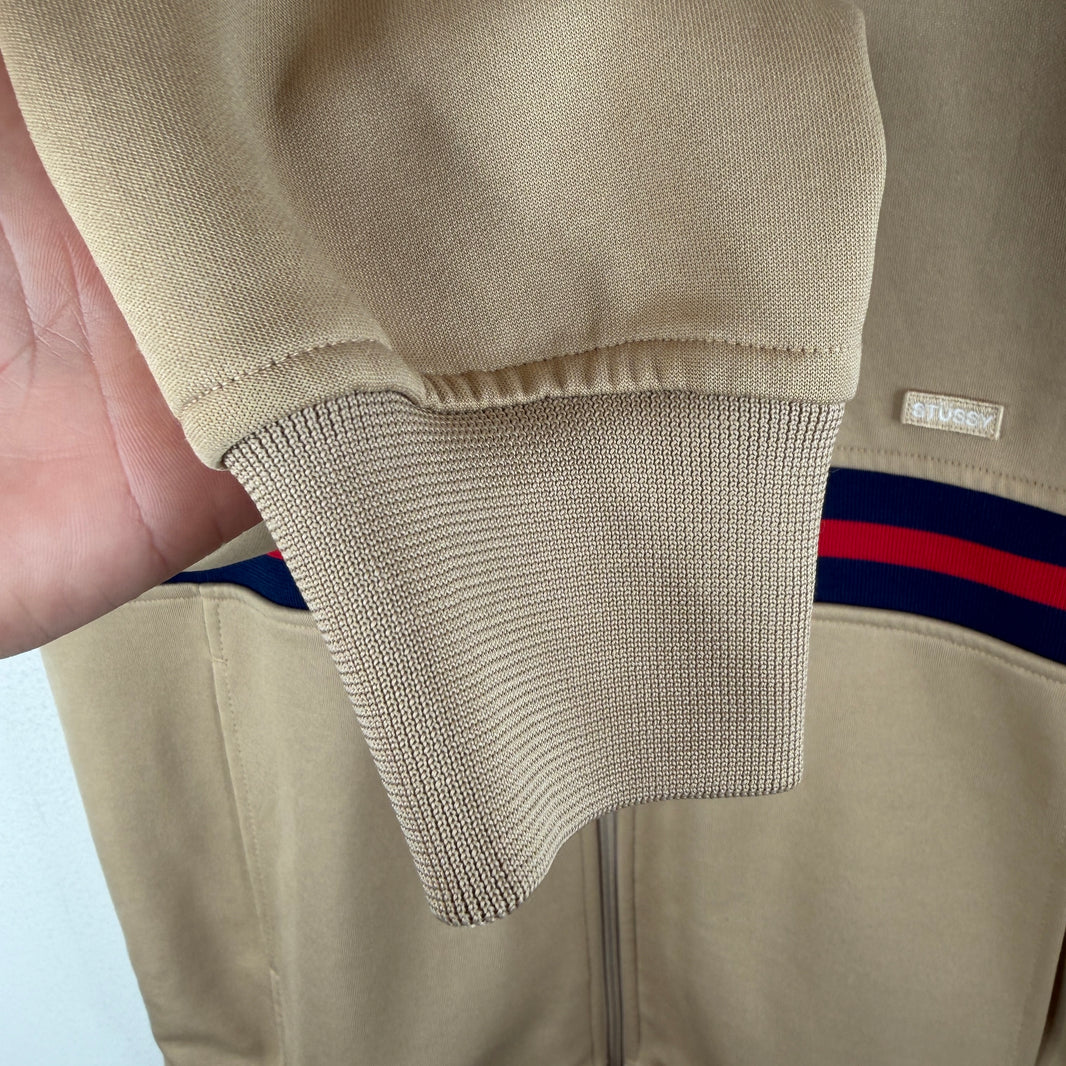 Stussy Beige Track Jacket