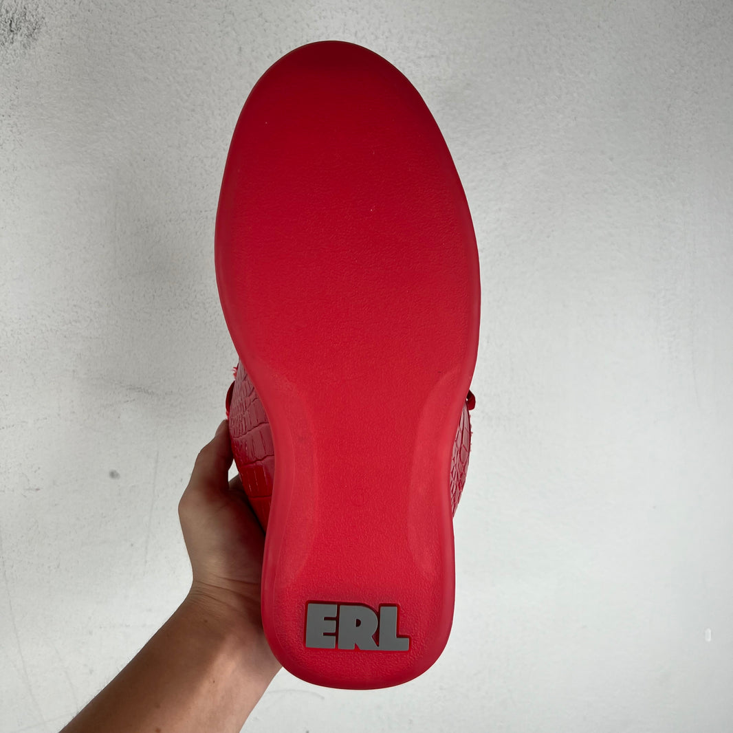 ERL Rouge Croco Vamp Sneakers