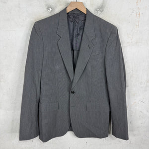 Margiela 2000's Grey Pinstripe Blazer