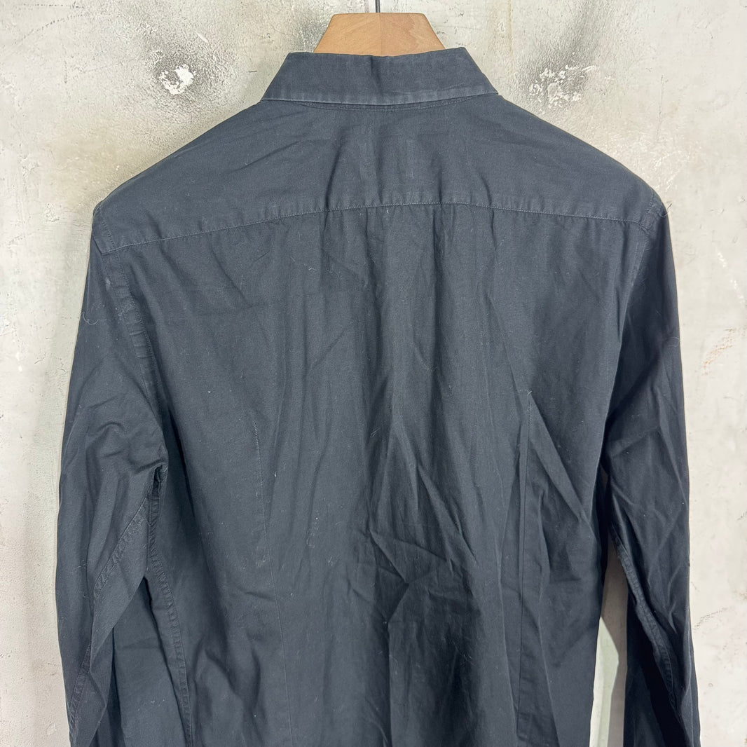 Raf Simons White R Stitch Buttoned Shirt