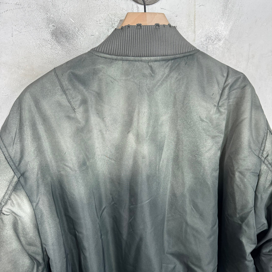 Acne Studios Distressed Bondage Bomber