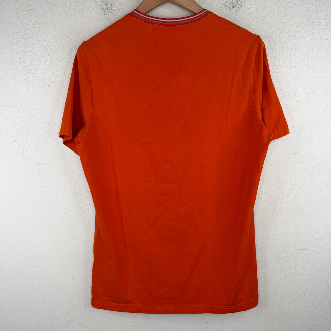 Prada Orange Ringer T-Shirt