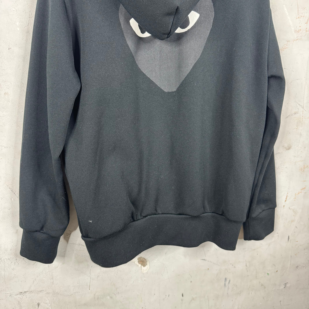 Comme Des Garcons Play Zip Up Hoodie