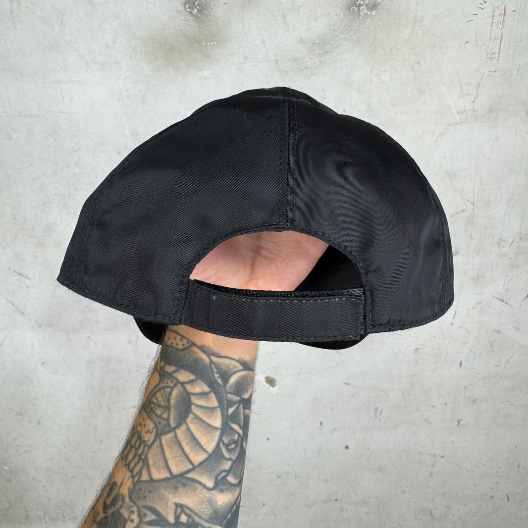 Prada Nylon Rubber Patch Hat