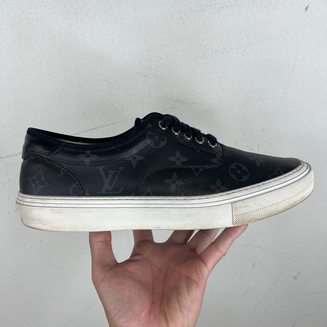 Louis Vuitton Monogram Trocadero Leather Sneakers