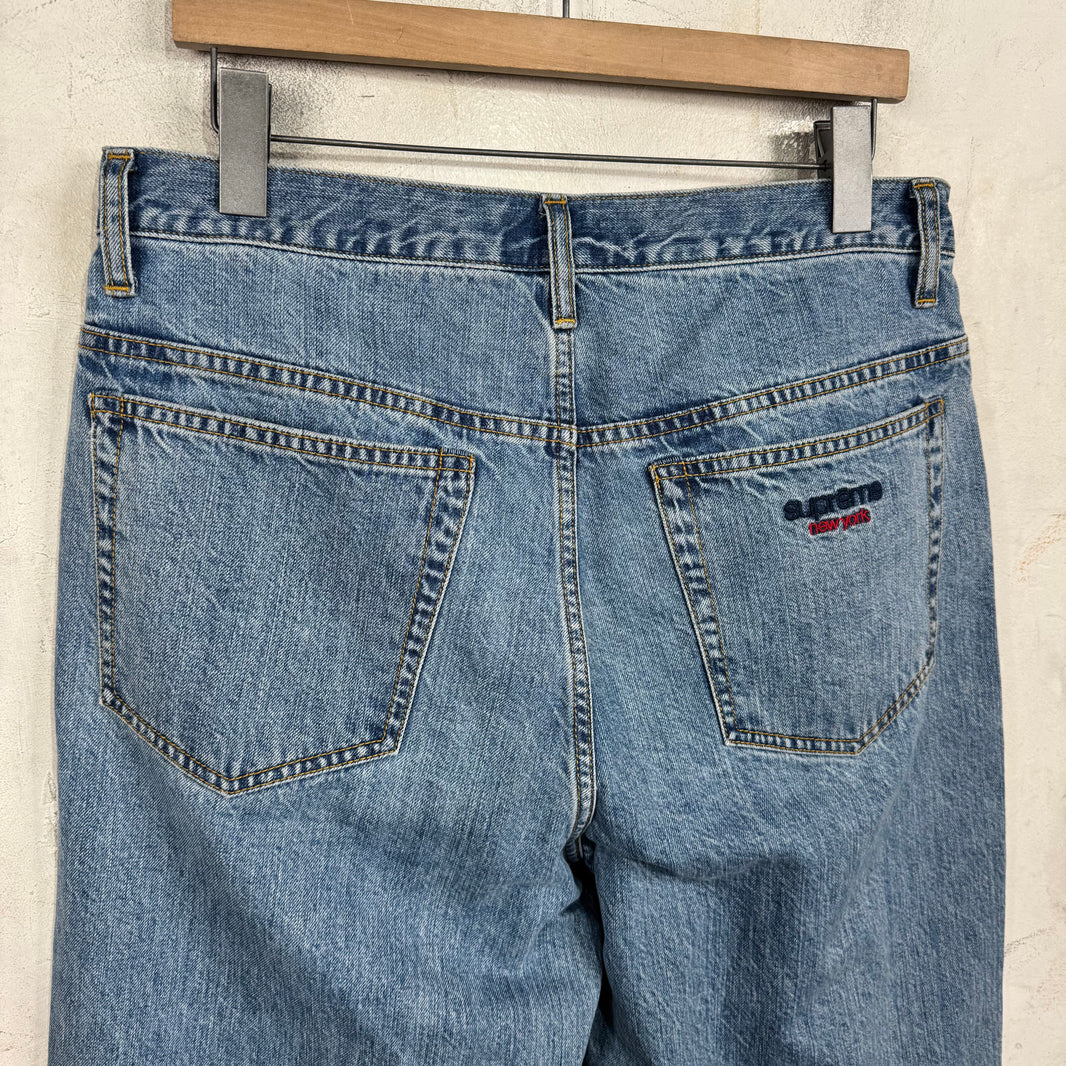 Supreme Lightwash Loose Fit Jeans