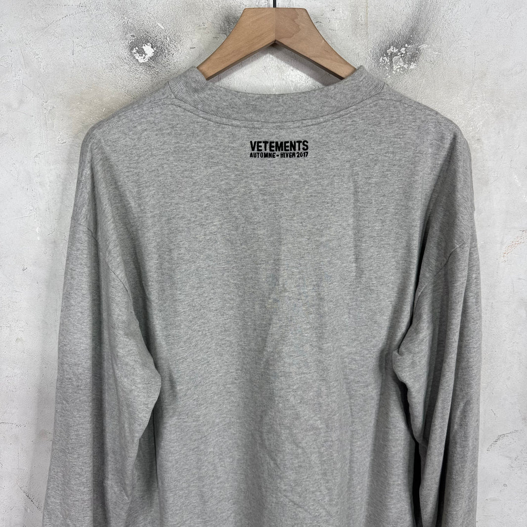 Vetements Sexual Fantasies Long Sleeve T-Shirt