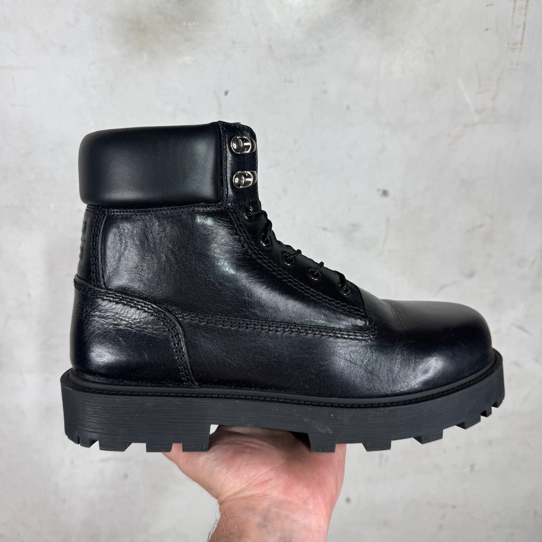 Givenchy Leather Lug Boots