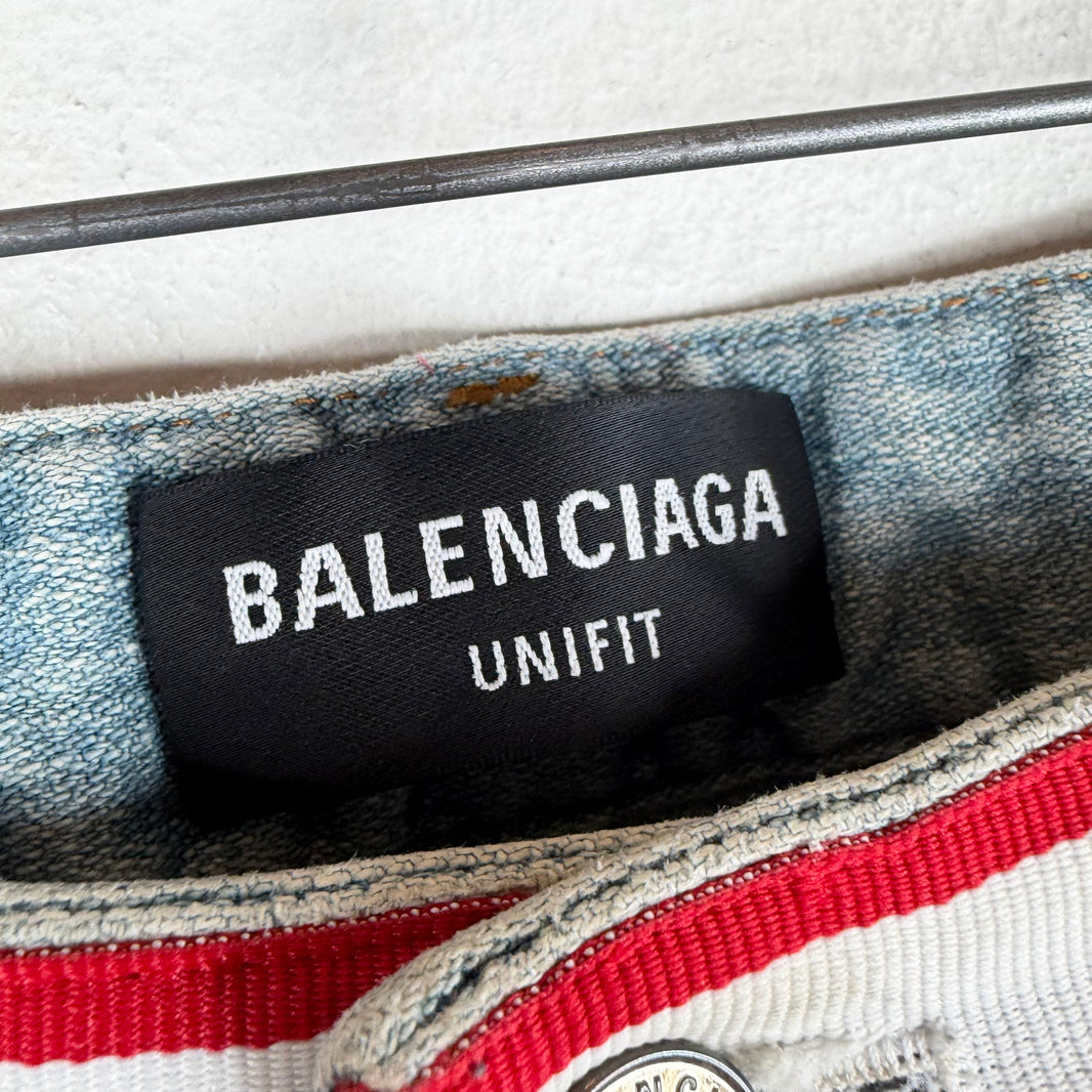 Balenciaga Waistband Baggy Jeans
