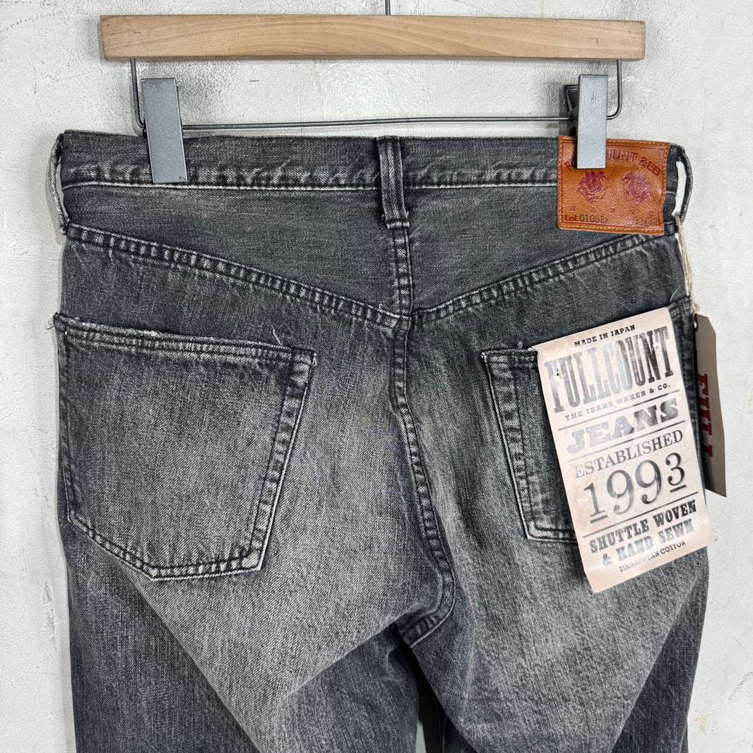 Full Count Charcoal Selvedge Jeans