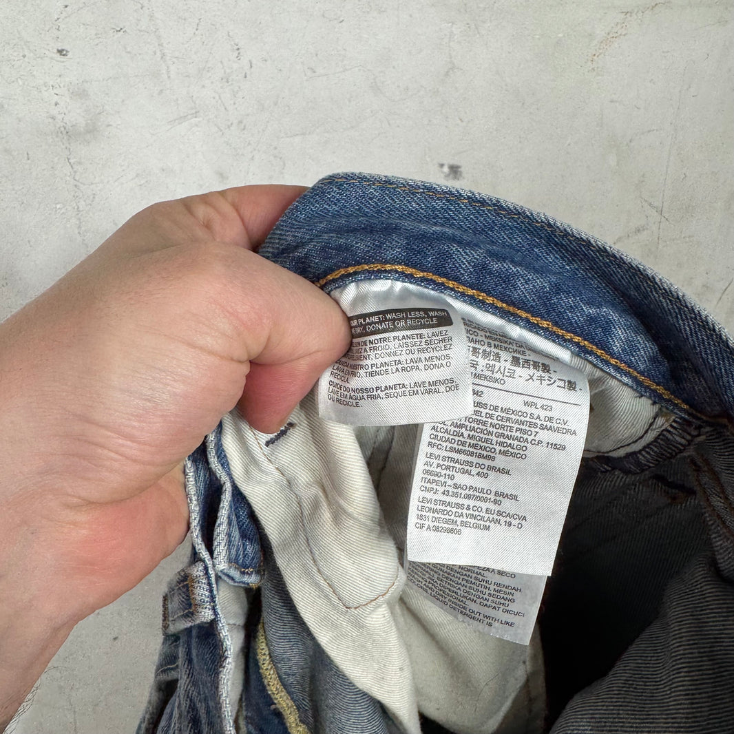 Levi’s x Denim Tears Wreath Jeans Medium Blue