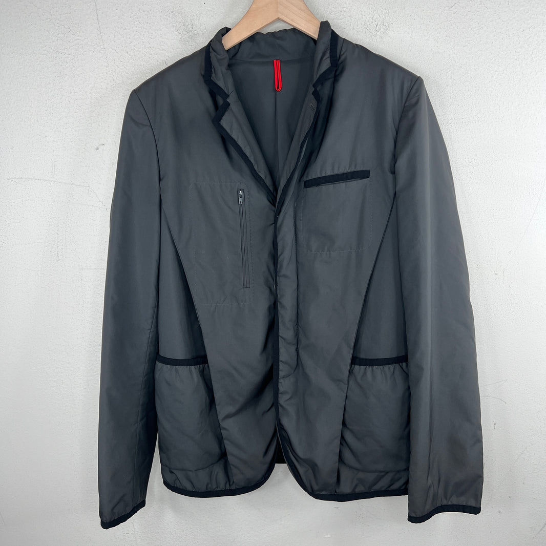 Undercover Gray Nylon Padded Blazer