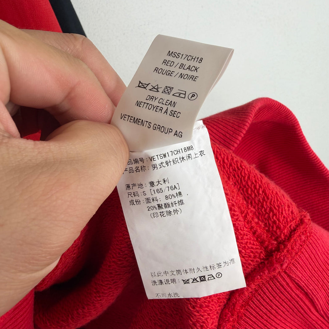 Vetements Champion Antwerp Raglan Hoodie