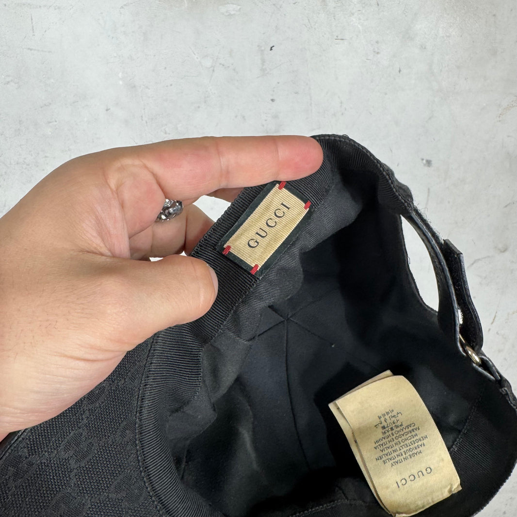 Gucci Woven Monogram Hat