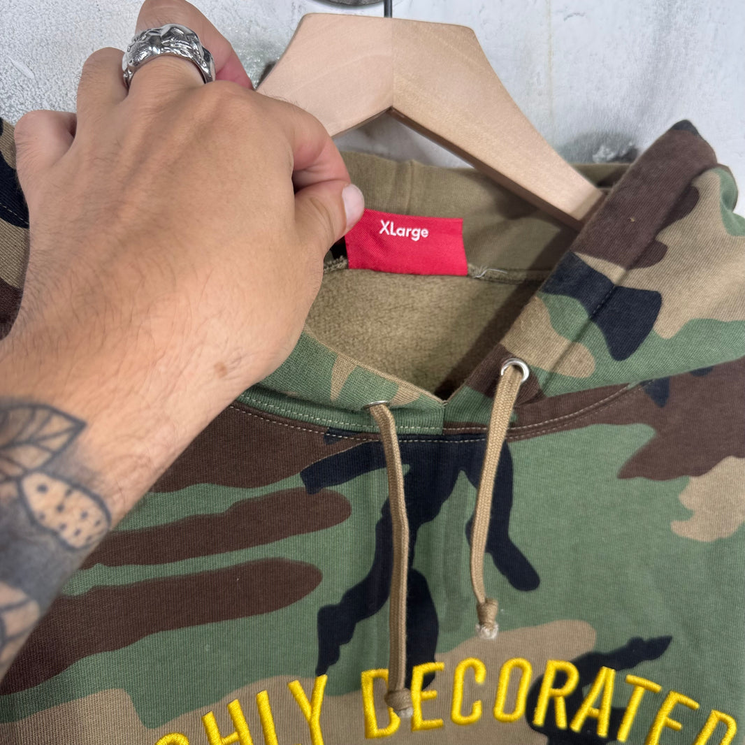 Supreme Highly Decorated Camo Hoodie