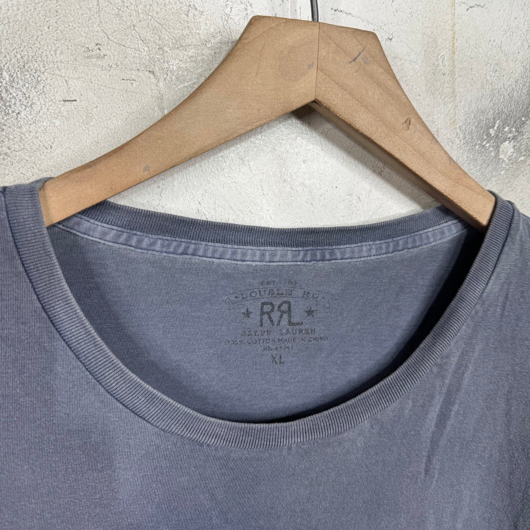 RRL Plain Blue T-Shirt