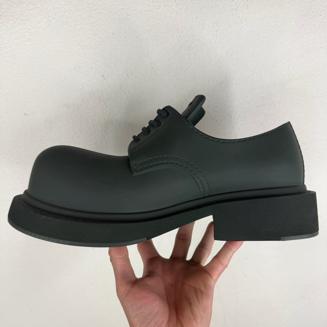 Balenciaga Green Steroid Derbies