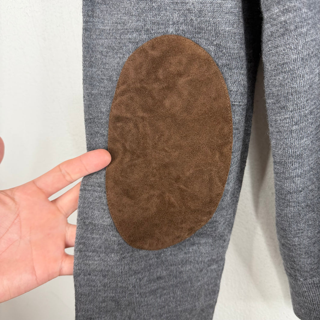 Margiela Elbow Patch Wool Knit Sweater
