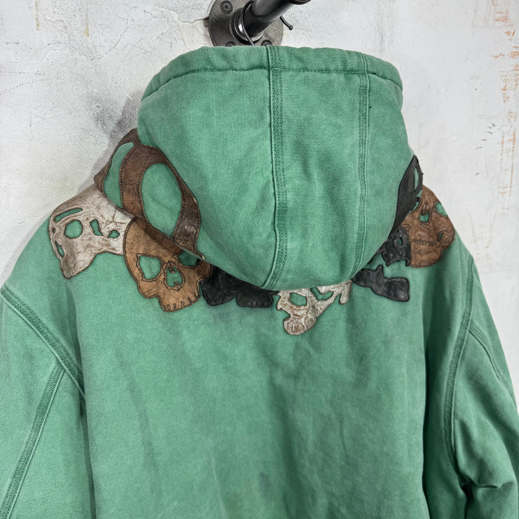 Supreme x Great China Wall Green Work Jacket