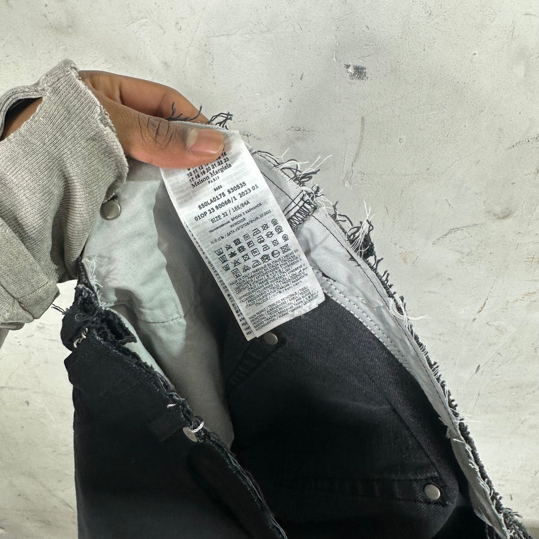 Margiela Low Waisted Split Jeans