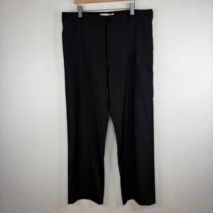 Marni Black Cargo Dress Trousers