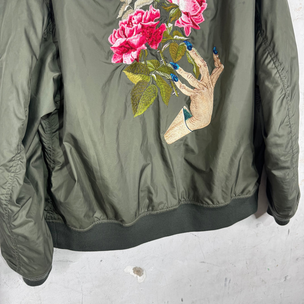 Undercover Sequined Embroidered Hand Bomber