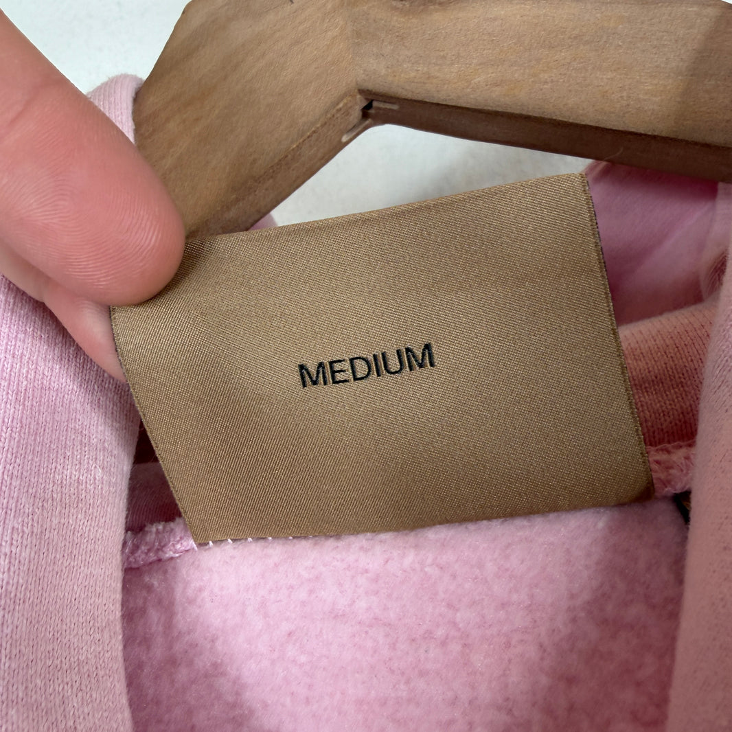 Supreme Pink Burberry Box Logo Hoodie