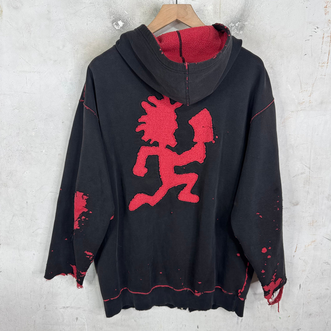 Vintage ICP Smoked Psychopatathic Zip Hoodie