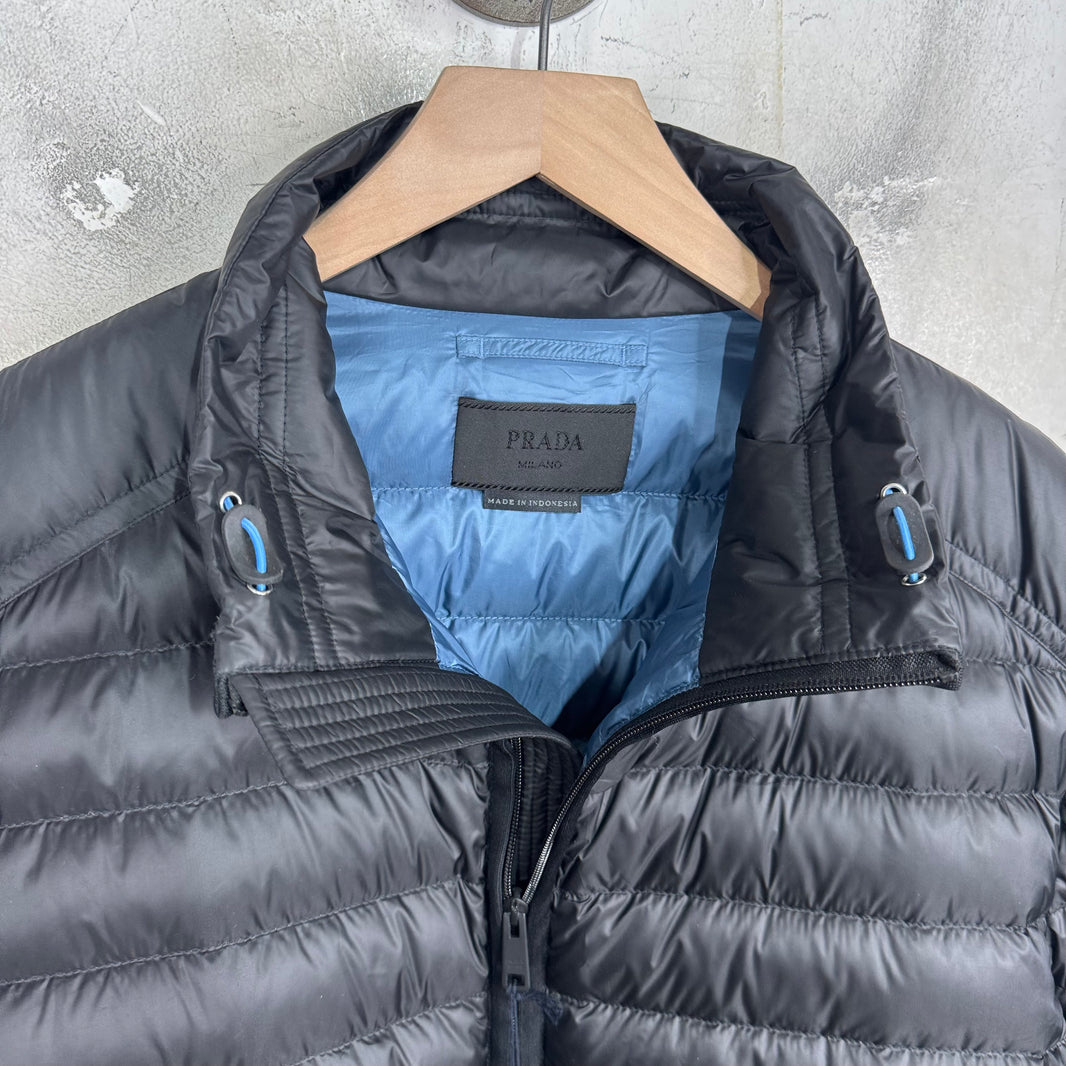 Prada BNWT 2017 Plaque Puffer