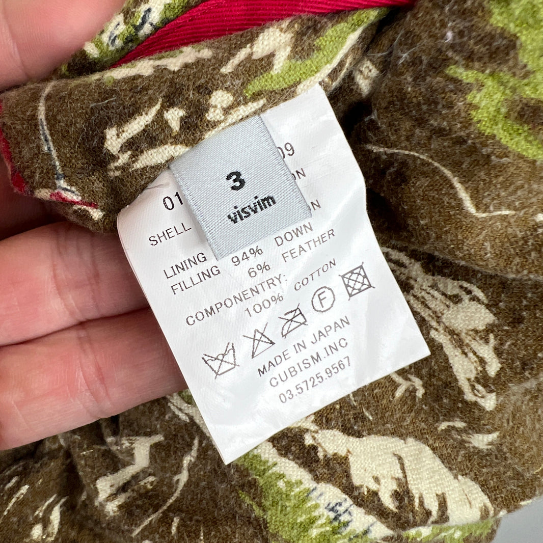 Visvim Red Kuba Down Puffer Vest