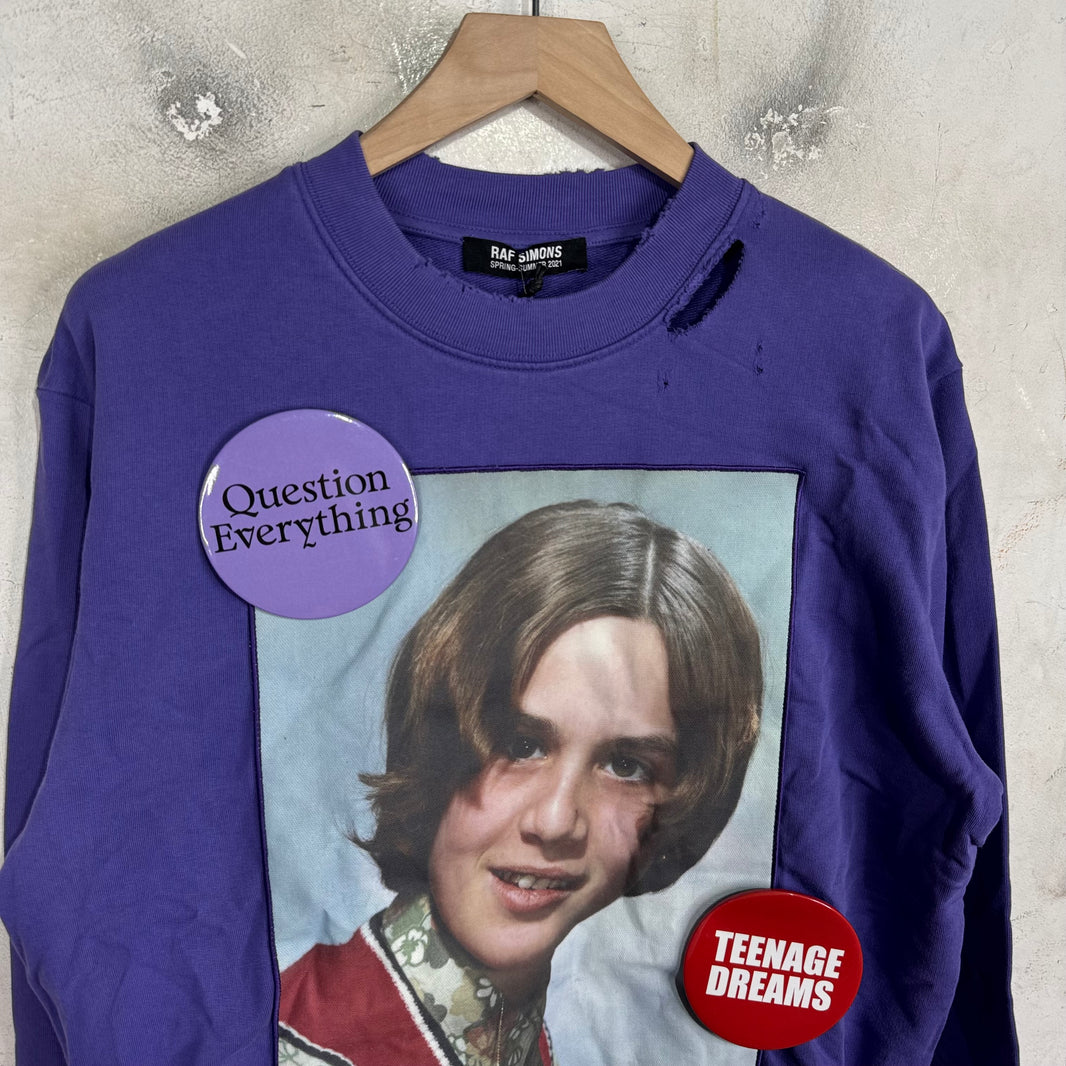 Raf Simons SS21 Question Everything Sweatshirt