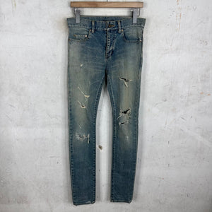 Saint Laurent D02 Crash Jeans