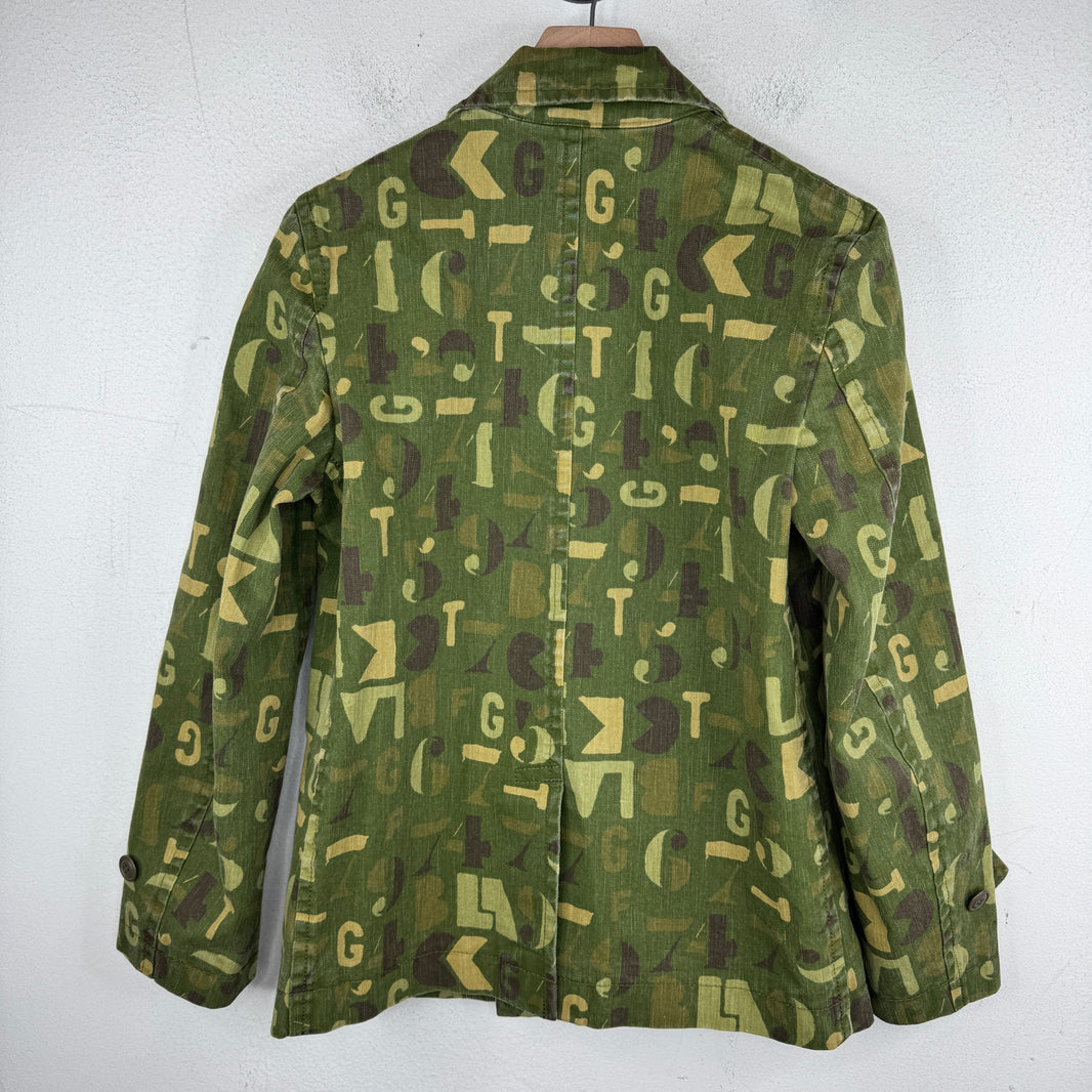 Comme Des Garcons Stencil Block Numbers Jacket