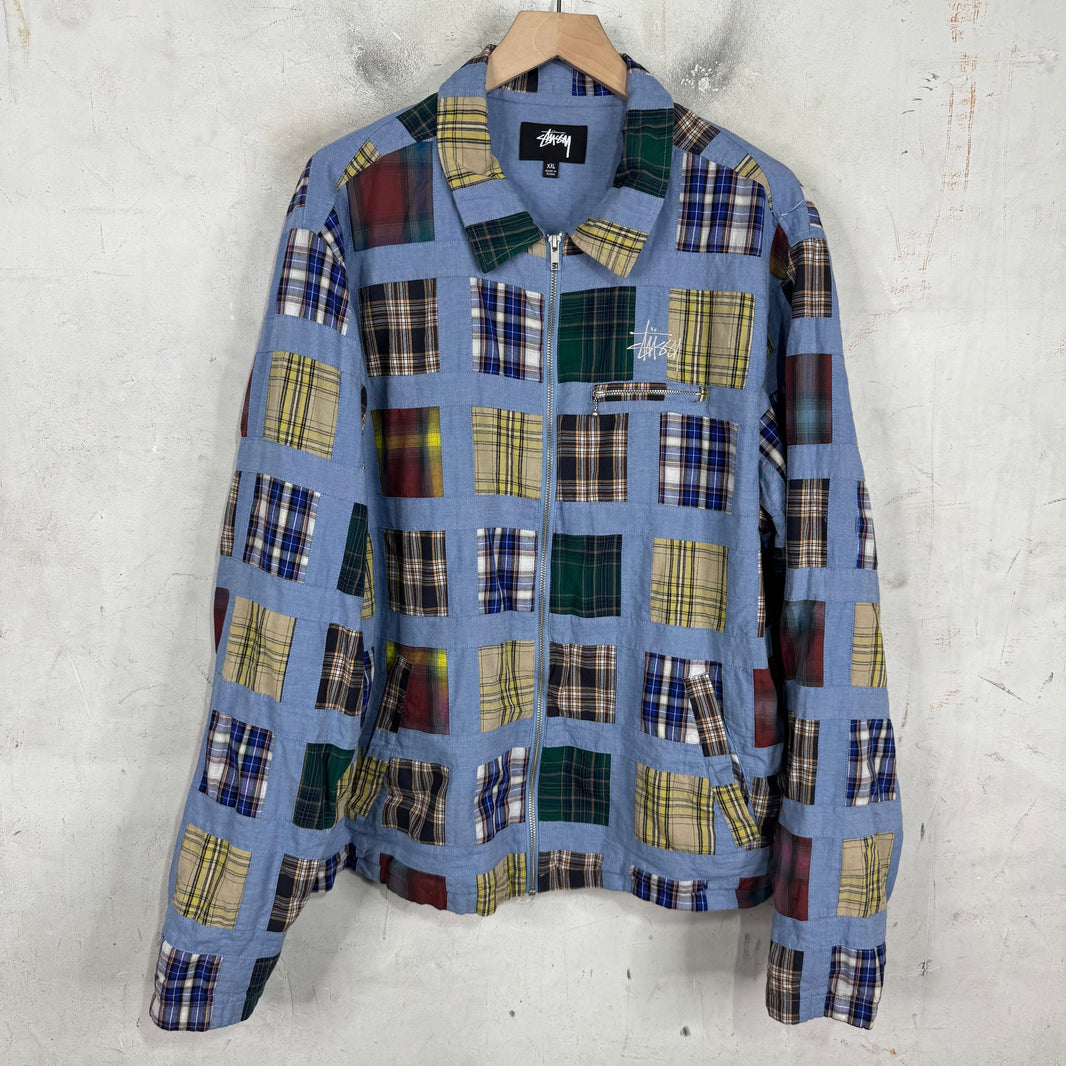 Stussy Plaid Patchwork Jacket