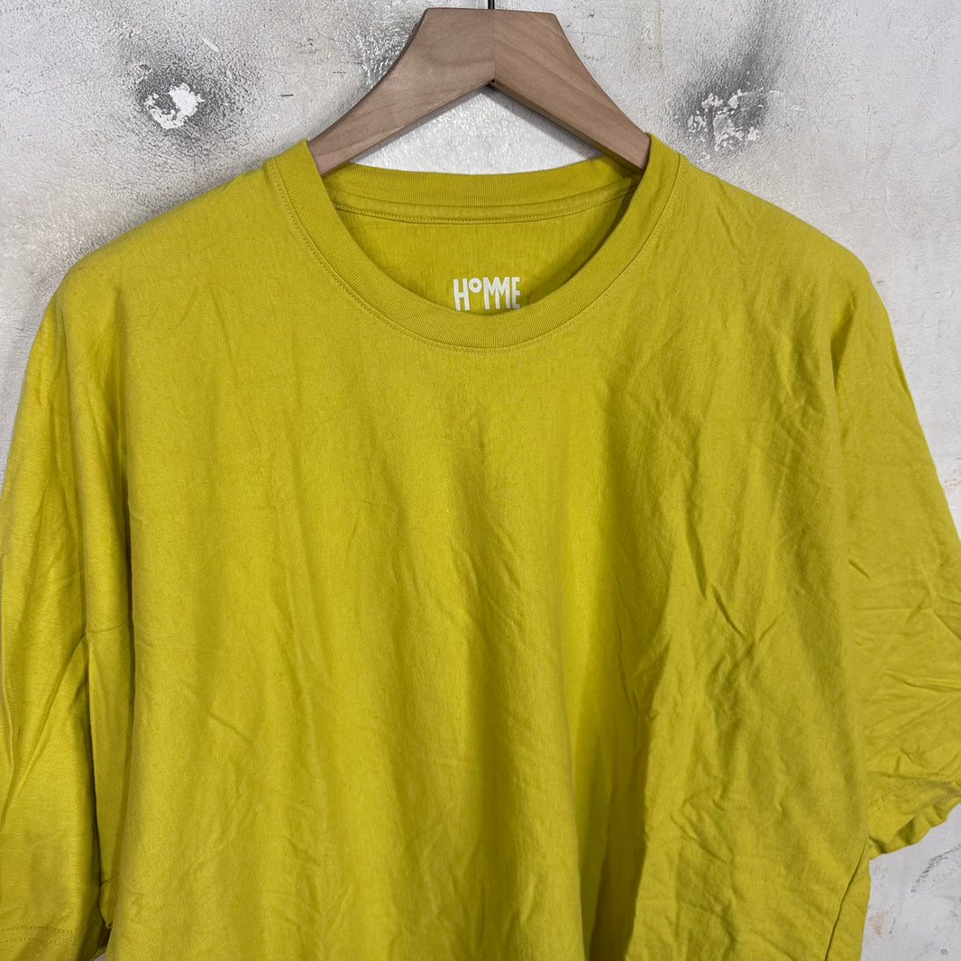Issey Miyake Homme Plisse Yellow S/S T-Shirt