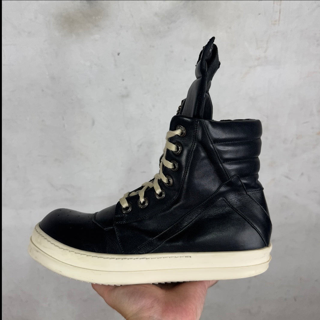 Chrome Hearts Rick Owens Black Geobaskets