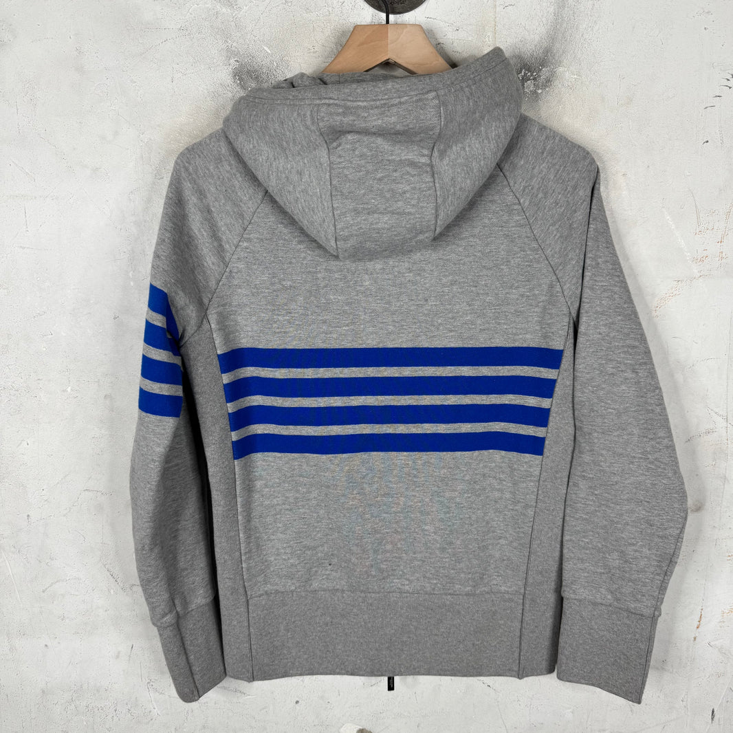 Thom Browne x Colette Striped Zip Hoodie