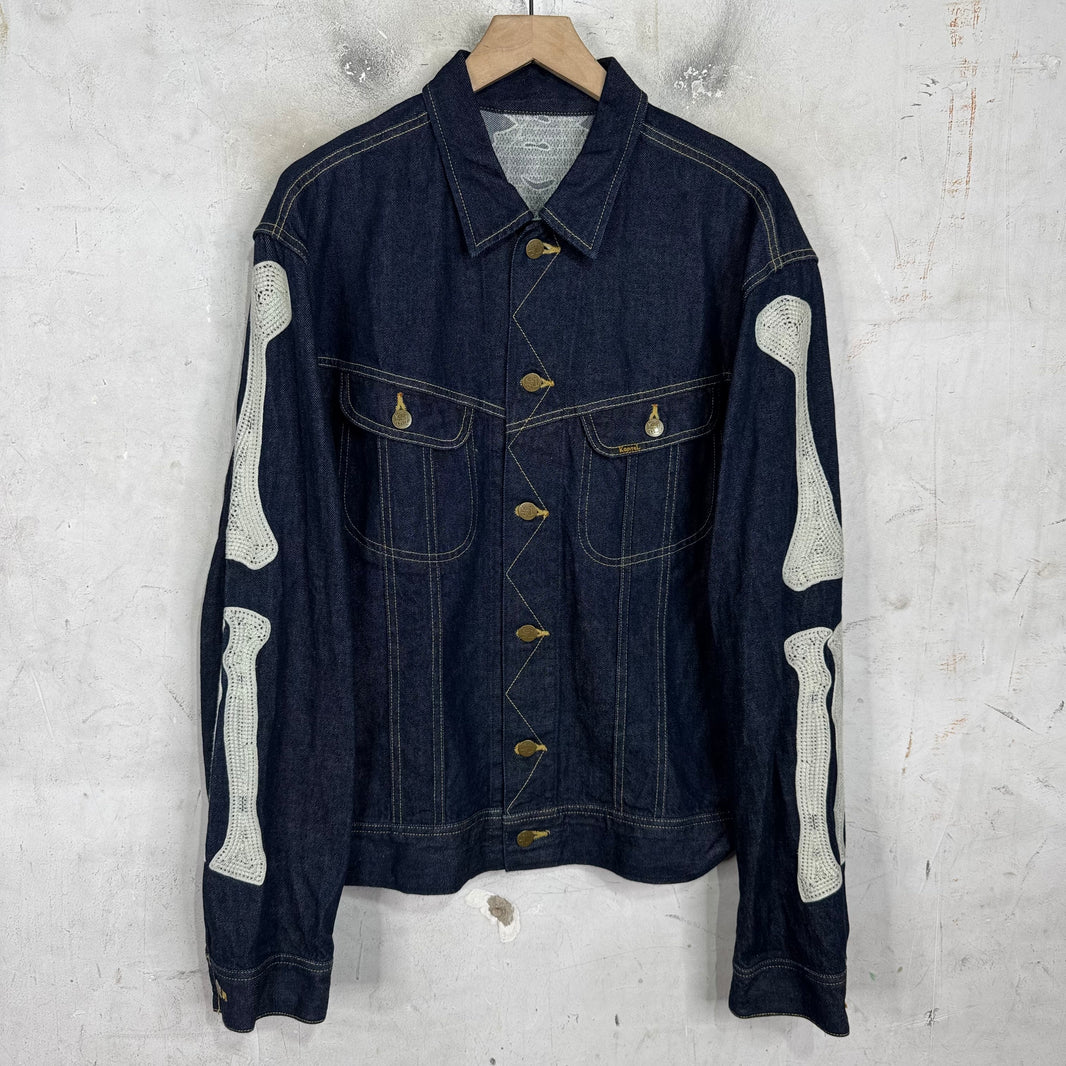 Kapital Bones Denim Trucker Jacket